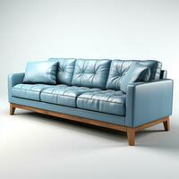 AI generated 3d model of sofa photo