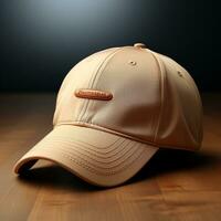 AI generated 3d model of baseball cap photo