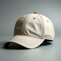 AI generated 3d model of baseball cap photo