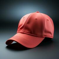 AI generated 3d model of baseball cap photo