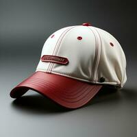 AI generated 3d model of baseball cap photo