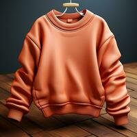 AI generated 3d model of girl's sweater photo