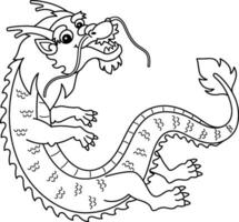 Year of the Dragon Happy Dragon Isolated vector