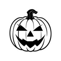 pumpkin with smile for your design for the holiday Halloween. vector