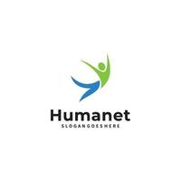 People Humans Logo Template vector