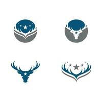 Deer vector icon illustration design