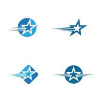 Star icon Template vector