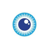 Eye Care vector logo design