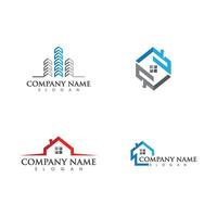 Property and Construction Logo design vector