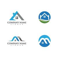 Property and Construction Logo design vector