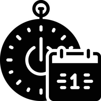 solid icon for endif vector