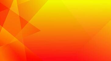 Abstract yellow and orange warm tone background with random dynamic shapes vector for banner, presentation, cover design