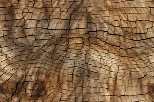 AI generated Seamless Tree Trunk Texture photo