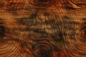 AI generated Seamless Tree Trunk Texture photo