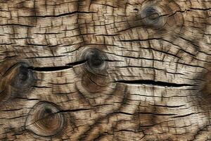 AI generated Seamless Tree Trunk Texture photo