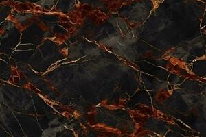 AI generated Seamless Polished Marble Texture. photo