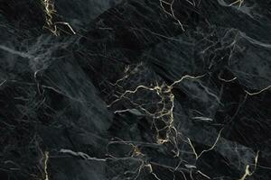 AI generated Seamless Polished Marble Texture. photo