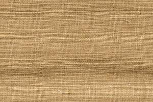 AI generated Seamless Burlap Fabric Texture photo