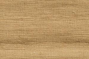 AI generated Seamless Burlap Fabric Texture photo