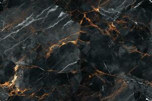 AI generated Seamless Polished Marble Texture. photo