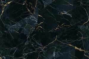 AI generated Seamless Polished Marble Texture. photo