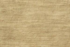 AI generated Seamless Burlap Fabric Texture photo