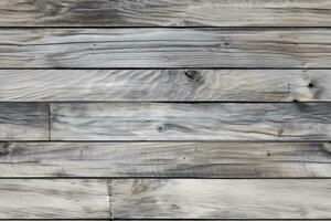 AI generated Seamless Natural Wood Texture photo