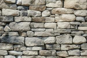 AI generated Seamless Natural Stones Texture photo