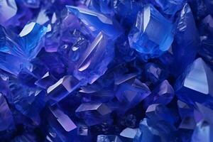 AI generated Beautiful Crystal Background photo