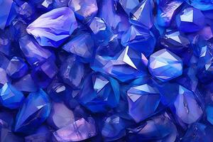 AI generated Beautiful Crystal Background photo