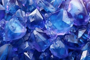 AI generated Beautiful Crystal Background photo