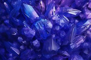 AI generated Beautiful Crystal Background photo