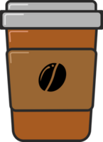 koffie winkel logo PNG transparant