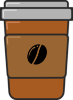 Coffee shop logo png transparent