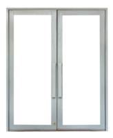 cinzento de madeira porta isolado png