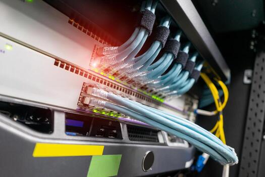 The heart and importance of a network server is a matter of feeling right and fast in the operation of the computer photo