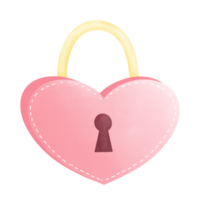 sweetie pink key and lock png