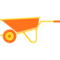 Wheelbarrow Illustration PNG