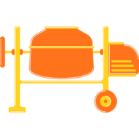 béton mixer machine illustration png