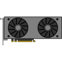 GPU Card Illustration png