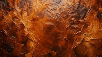 AI generated Cowhide background texture photo