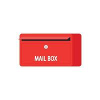 Mailbox vector. mailbox on white background. vector