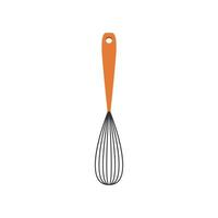 Beater egg whisk vector. Beater whisk on white background. vector