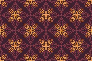 oriental modelo. púrpura y naranja antecedentes con Arábica adornos patrones, antecedentes y fondos de pantalla para tu diseño. textil ornamento. vector ilustración.