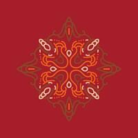 Baroque Design Element or Ornament vector