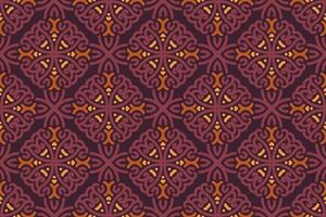 oriental pattern. purple and orange background with Arabic ornaments. Patterns, backgrounds and wallpapers for your design. Textile ornament. Vector illustration.