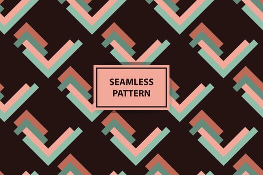 geomérico igual resumen modelo. moderno modelo con Fresco color vector