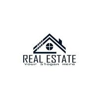 real estate housing apartment hotel logos. real estate development company logotype. minimalist real estate housing logo. vector