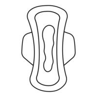 pads feminine hygiene cycle icon element thong vector