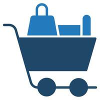 Shopping Cart icon line vector illustration